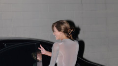 Bianca Censori, o nouă apariție „transparentă” alături de Kanye West. De data aceasta, cei doi soți au mers la cinema în LA