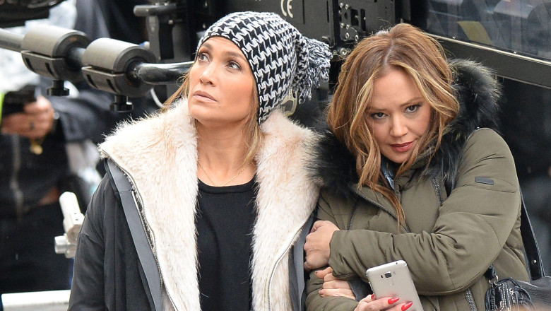 Jennifer Lopez și Leah Remini/ Profimedia