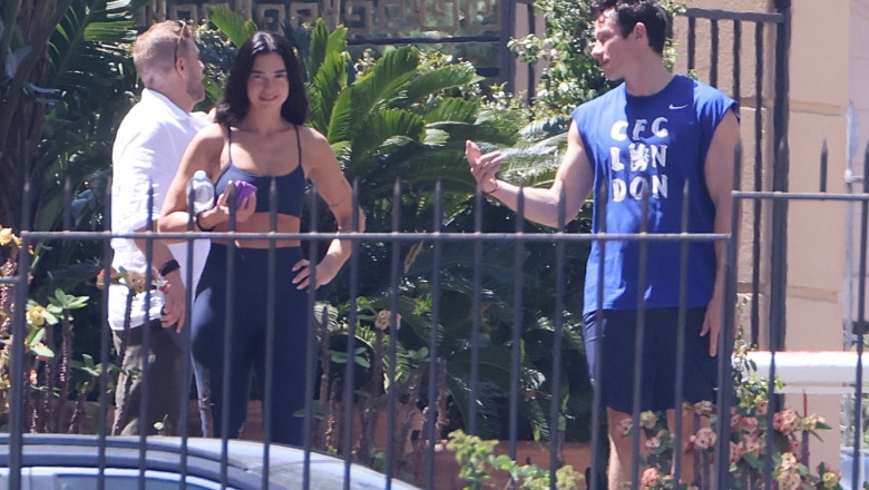 Dua Lipa și Callum Turner