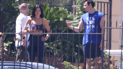Sport și plimbare, apoi o nuntă de trei zile. Dua Lipa și Callum Turner, surprinși în Palermo înainte de petrecerea lor ca-n povești