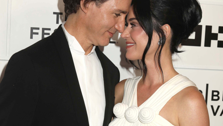 Katy Perry și Justin Trudeau/ Profimedia