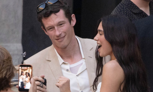 The British Singer Dua Lipa and Callum Turner Celebrate Their Palermo Pre-Wedding Party in Sicily.