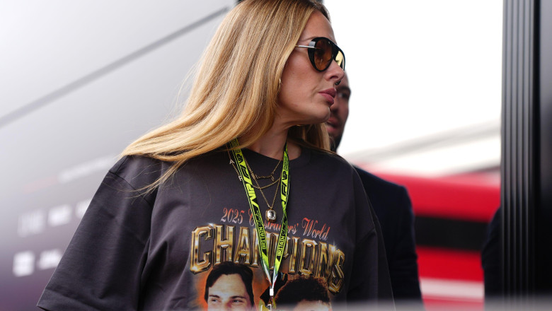 Adele arriving before the British Grand Prix at Silverstone Circuit, Towcester. Picture date: Sunday July 5, 2026.