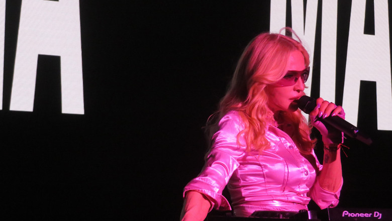 Madonna Rocks Knockdown Center in Queens