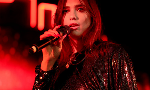 Billboard and Mastercard present a night with Dua Lipa