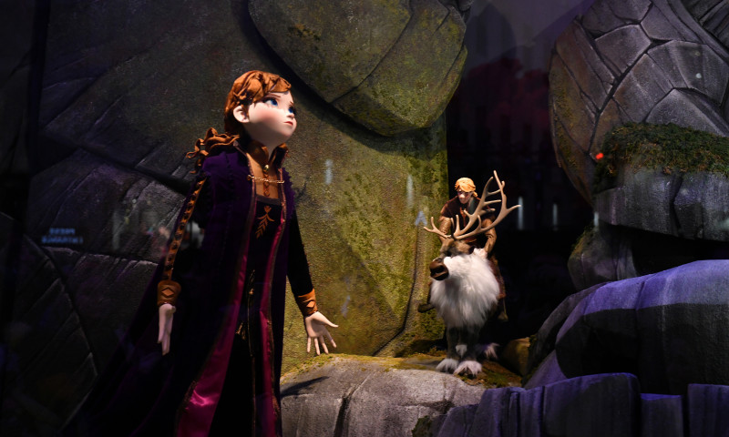 Disney And Saks Fifth Avenue Unveil &quot;Disney Frozen 2&quot; Holiday Windows