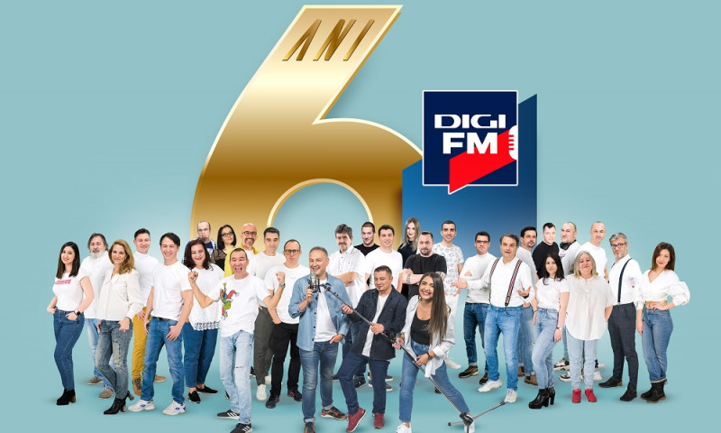 Șase ani de Digi FM alături de Smiley, Claudiu și Melinda Teohari, Radu Paraschivescu și Unguru’ Bulan