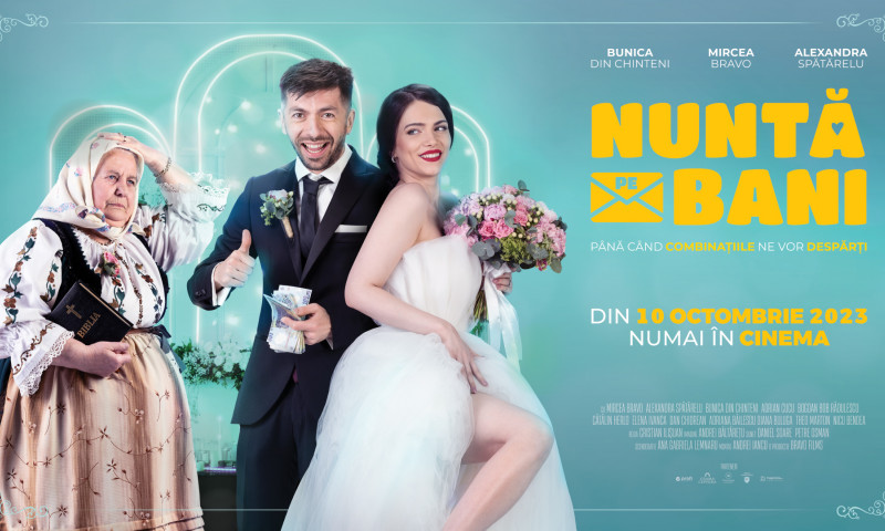 Mircea Bravo face Nuntă pe bani. Din 10 octombrie in toate cinematografele!