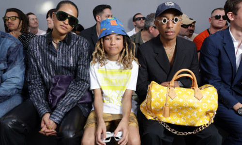 Loewe : Front Row - Paris Fashion Week - Menswear Spring/Summer 2024