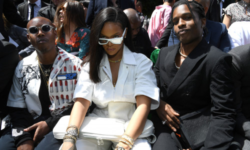 Louis Vuitton: Front Row - Paris Fashion Week - Menswear Spring/Summer 2019