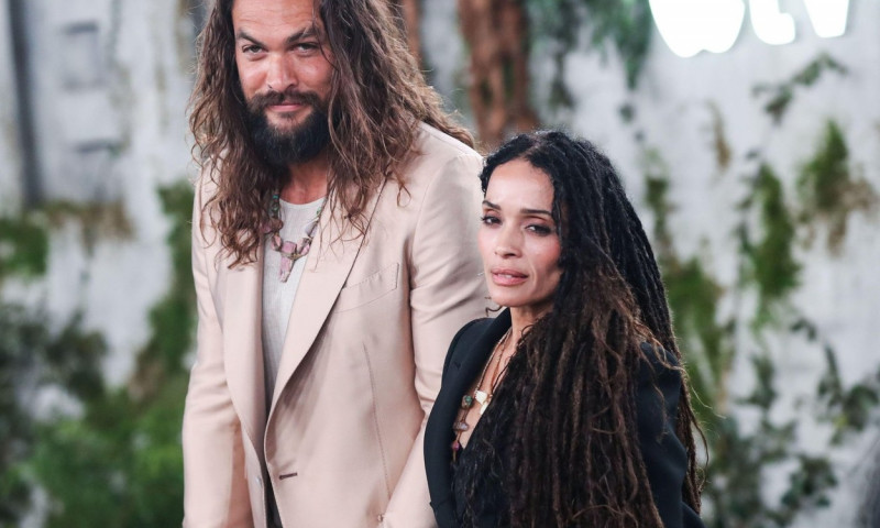 Westwood, United States. 12th Jan, 2022. (FILE) Jason Momoa and Lisa Bonet Announce Split After Nearly 5 Years of Marriage. WESTWOOD, LOS ANGELES, CALIFORNIA, USA - OCTOBER 21: American actor Jason Momoa and wife/American actress Lisa Bonet arrive at the