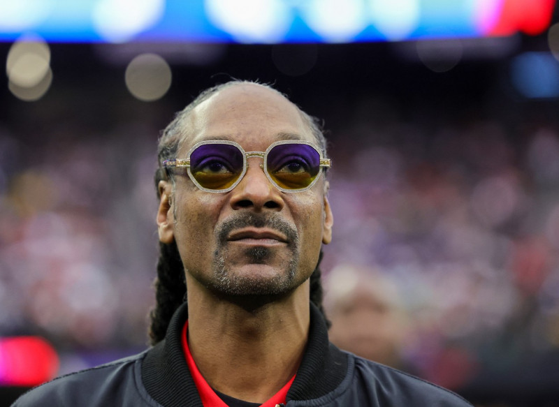 Snoop Dogg la meciul de NFL din 2023