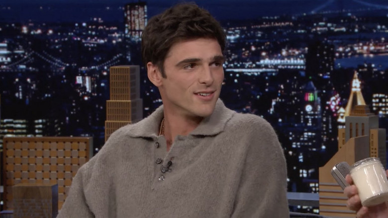 Jacob Elordi sur le plateau de l'émission "The Tonight Show Starring Jimmy Fallon" à New York