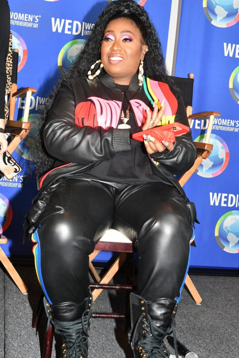 *EXCLUSIVE* Missy Elliott is honored on Women’s Entrepreneurship Day at the United Nations