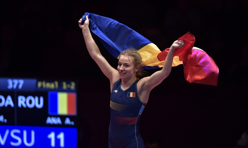 Lupte: Andreea Beatrice Ana, medaliata cu aur la 55 kg, la Campionatul European de la Bucuresti