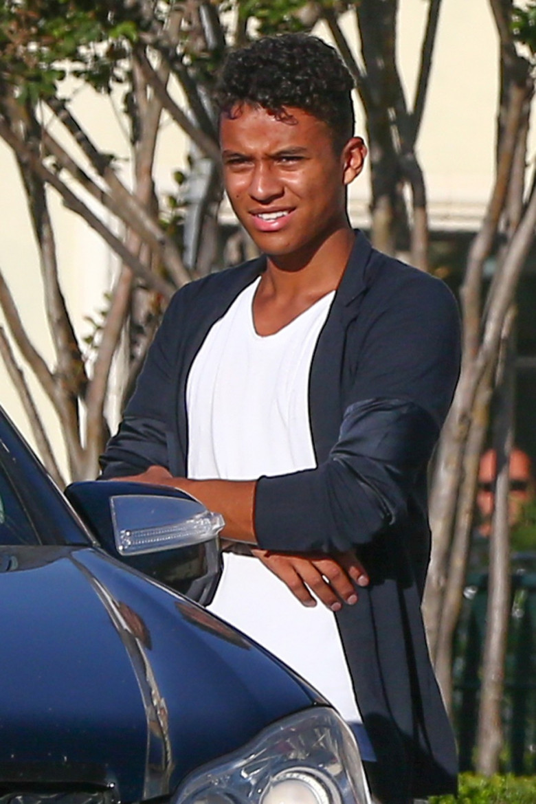 *EXCLUSIVE* Jaafar Jackson may not have a place to live, but he has a hot girlfriend! Jaffar Jackson