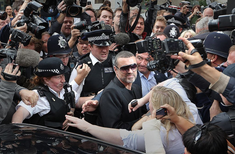 George Michael Appears In Court Charged With Driving Offences