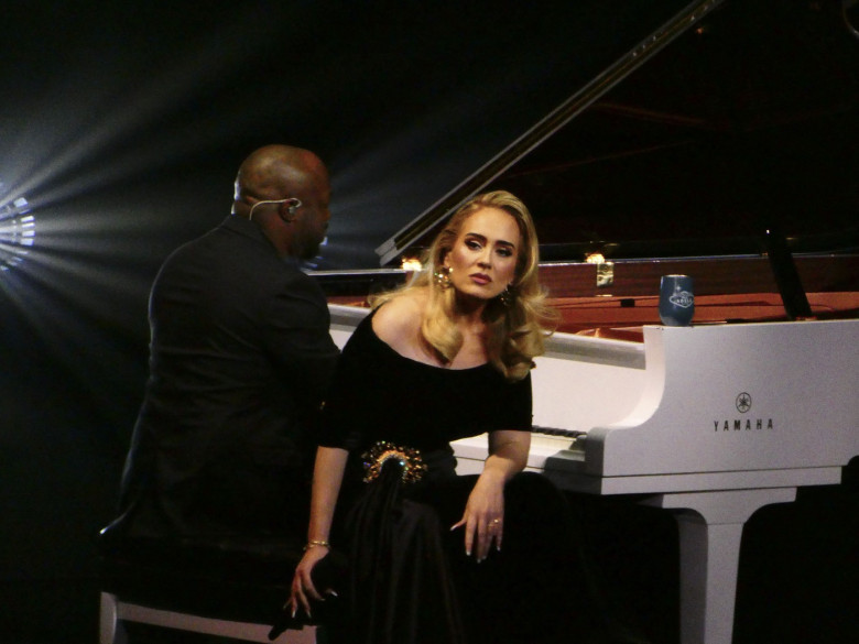 Adele's first night rescheduled Las Vegas Show