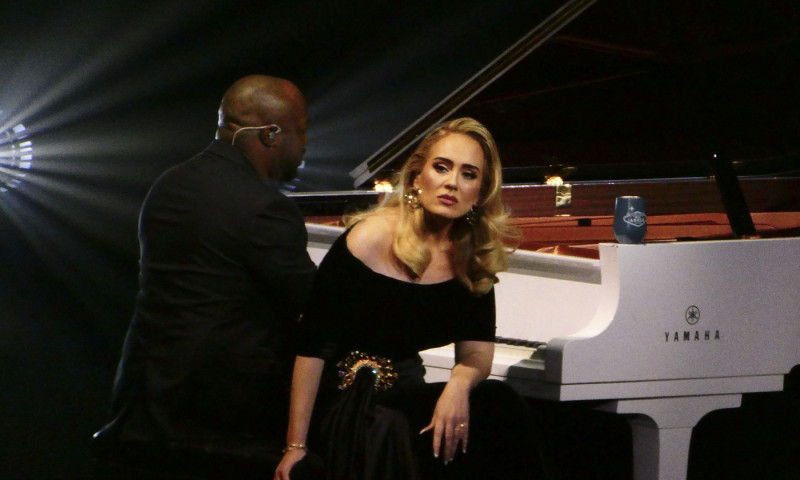 Adele&apos;s first night rescheduled Las Vegas Show