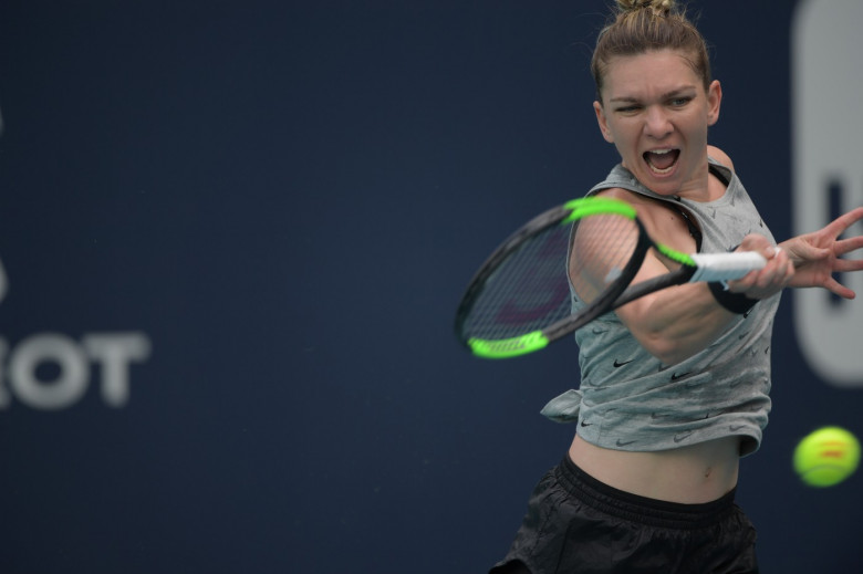 BREAKING NEWS - FILE PHOTO - Wimbledon's 2019 champion Simona Halep fails a drugs test for blood-booster Roxadustat - but former world No 1 says she feels 'betrayed' and will fight 'until the end' to clear her name