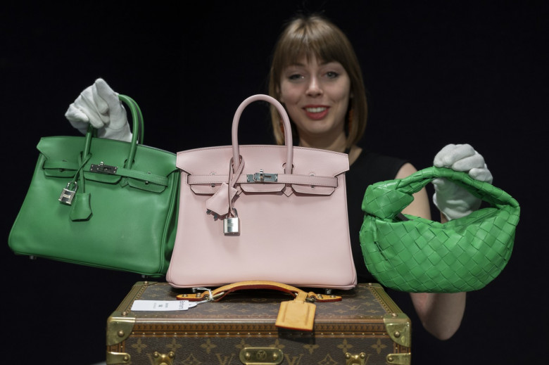 Designer Handbags and Fashion sale preview at Bonhams in London, UK, on 26th Feb, 2024