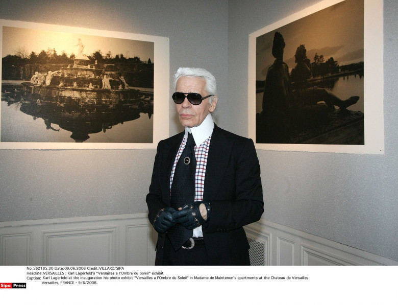 VERSAILLES : Karl Lagerfeld's "Versailles a l'Ombre du Soleil" exhibit