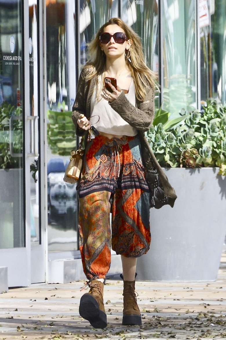 *EXCLUSIVE* Paris Jackson spotted at Cienega Med Spa in West Hollywood