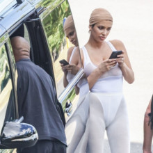 Bianca Censori a iesit la cina alaturi de Kanye West doar in sutien