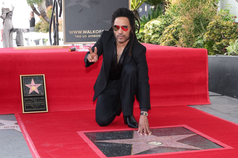 Lenny Kravitz to be honored with a star on the Hollywood Walk of Fame, Los Angeles, California, USA - 12 March 2024