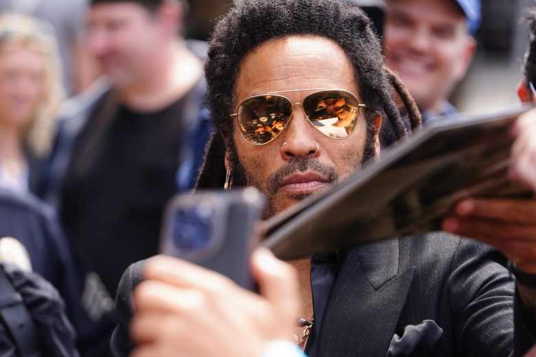 Lenny Kravitz Hollywood Walk of Fame Star Ceremony