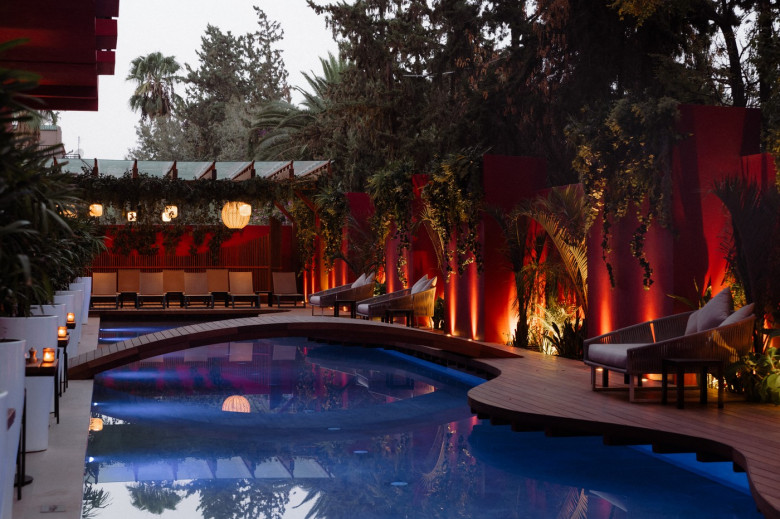 Robert de Niro, Nobu Matsushisa et Meir Teper inaugurent le Nobu Hotel Marrakech (Maroc)