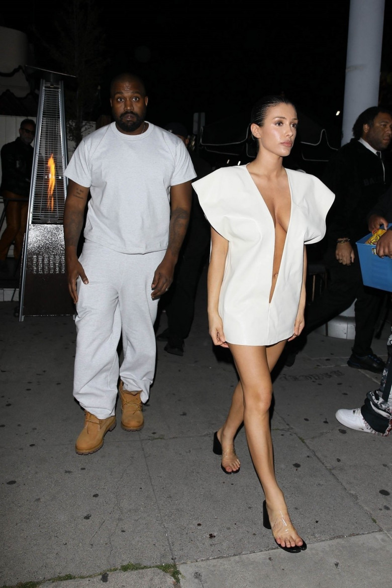 Kanye West and his wife Bianca Censori exit Ty Dolla $ign's birthday party  in WeHo!