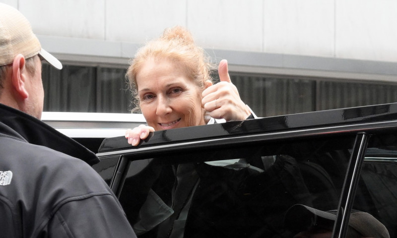 EXCLUSIVE: Celine Dion Is Photographed On A Rare Sighting Seen For The First Time In New York City After News She Has Stiff Person Syndrome - 09 March 2024