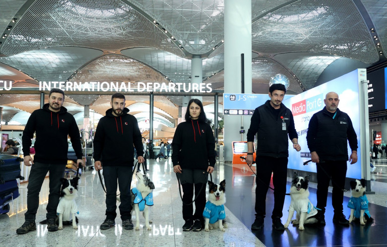 Therapy Dog Project launches in Istanbul Airport