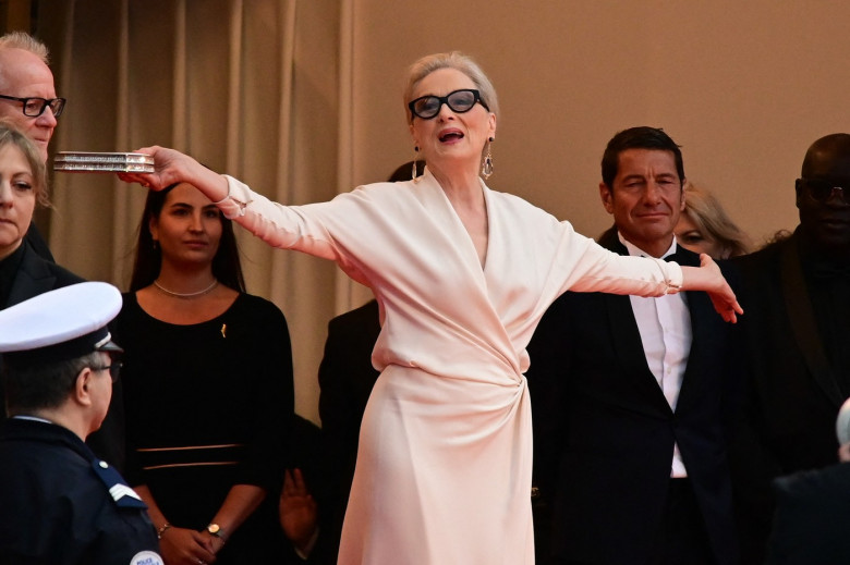 Meryl Streep sighted at the open ceremony of Cannes Film Festival, France