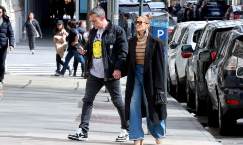 Jennifer Lopez and Ben Affleck out  - NYC