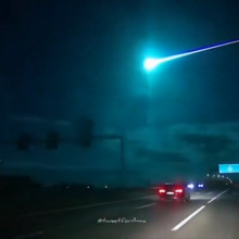(VIDEO) Un fragment de cometa a stralucit pe cerul Spaniei si al Portugaliei. 