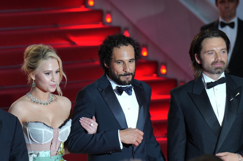 The 77th Annual Cannes Film Festival - The cast of “The Apprentice” leaves the "Grand Theatre Lumiere"