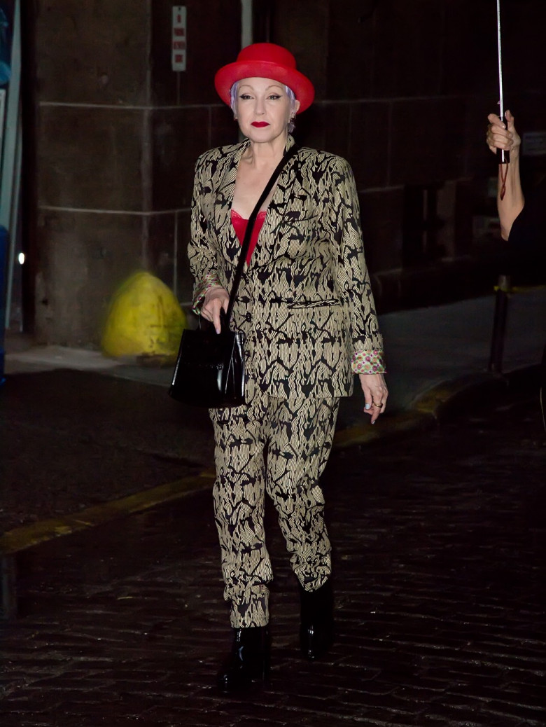 Gloria Gaynor and Cyndi Lauper arrive to "Gloria Gaynor: I Will Survive" screening