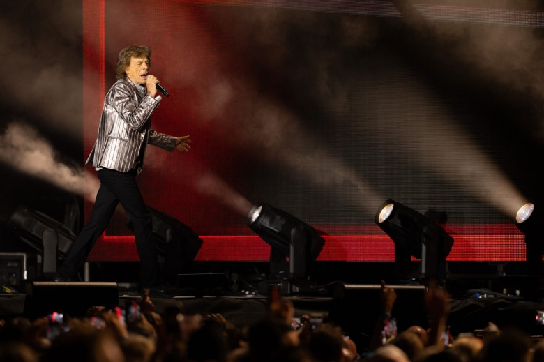 Rolling Stones in concert, Houston, Texas, USA - 28 Apr 2024