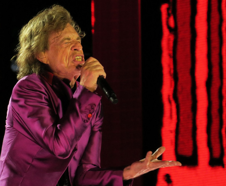 Rolling Stones Perform in Orlando, Florida