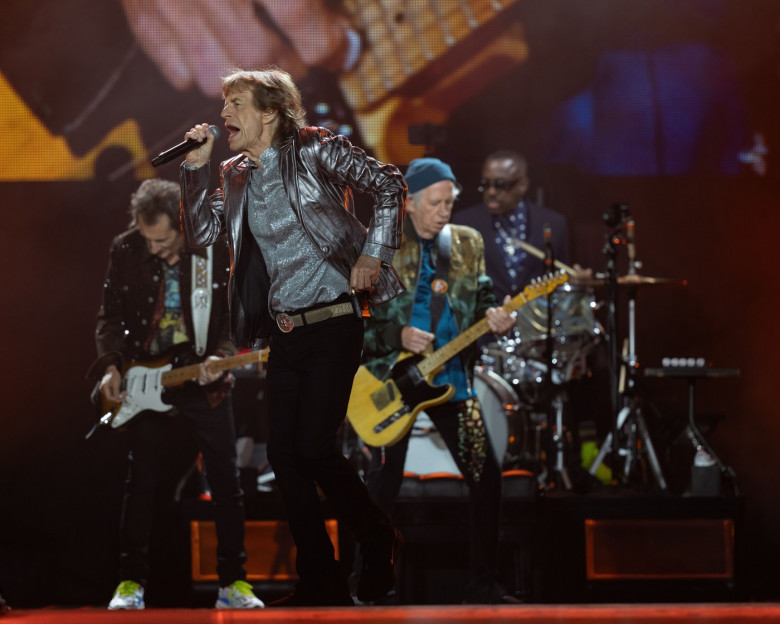 Rolling Stones in concert, Houston, Texas, USA - 28 Apr 2024