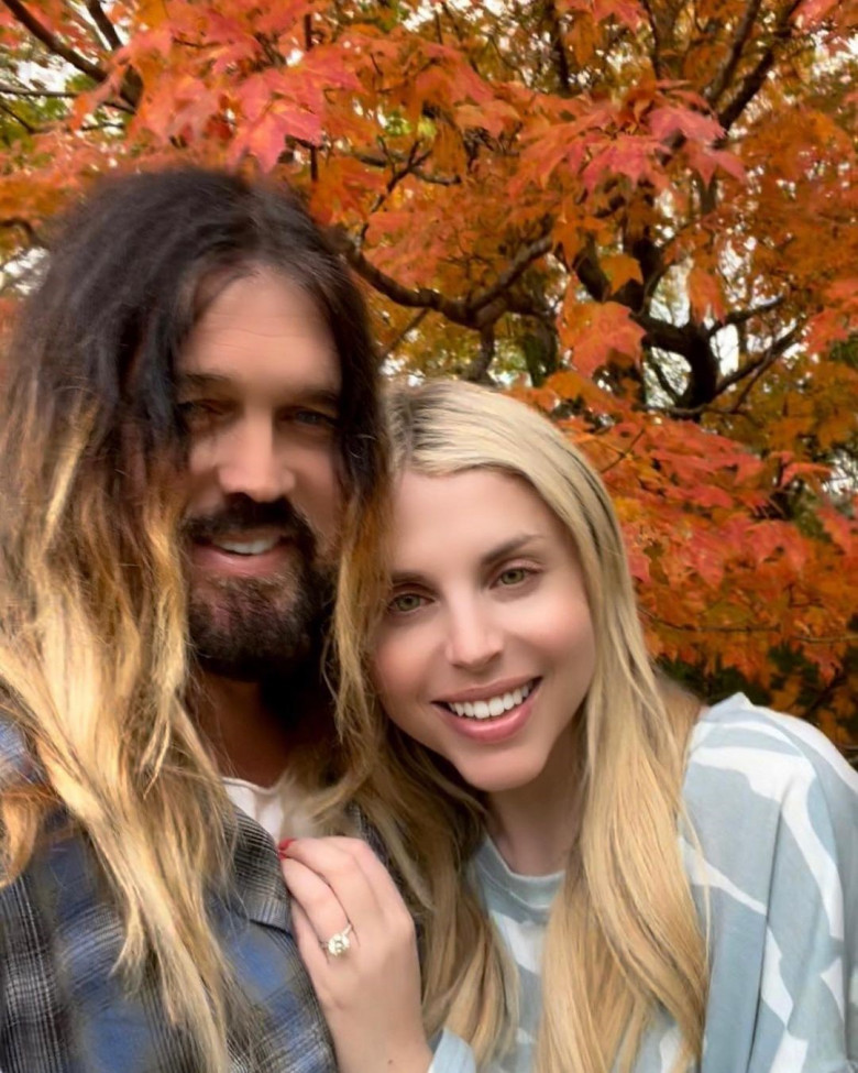 Billy Ray Cyrus seemingly gets engaged to singer Firerose