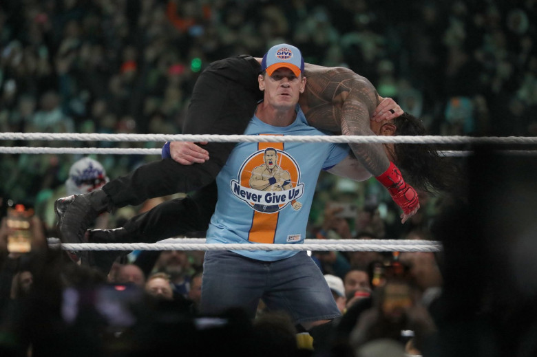 WWE Wrestlers Compete in Night Two of WrestleMania 40 in Philadelphia, Pennsylvania.