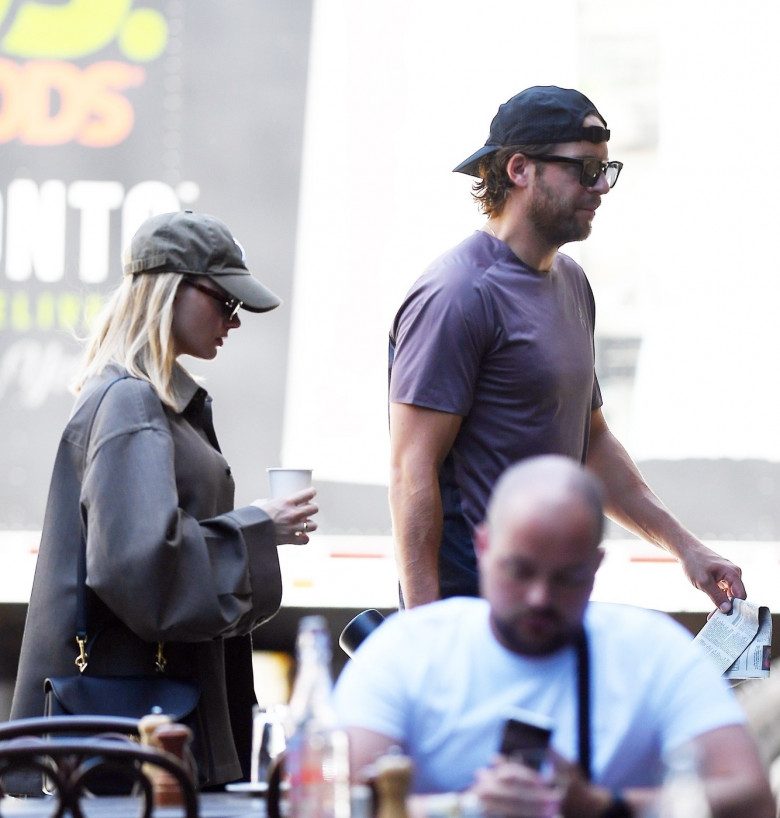 *EXCLUSIVE* Margot Robbie and Tom Ackerley spotted out in New York