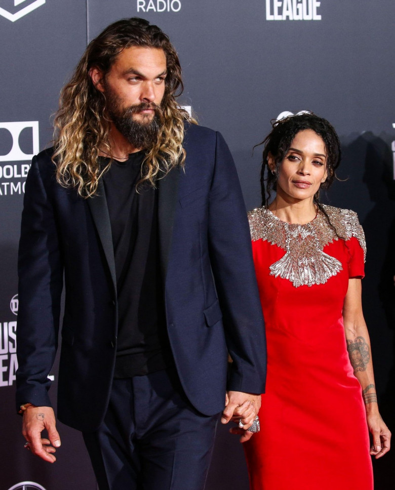 Hollywood, United States. 12th Jan, 2022. (FILE) Jason Momoa and Lisa Bonet Announce Split After Nearly 5 Years of Marriage. HOLLYWOOD, LOS ANGELES, CALIFORNIA, USA - NOVEMBER 13: American actor Jason Momoa and wife/American actress Lisa Bonet arrive at t