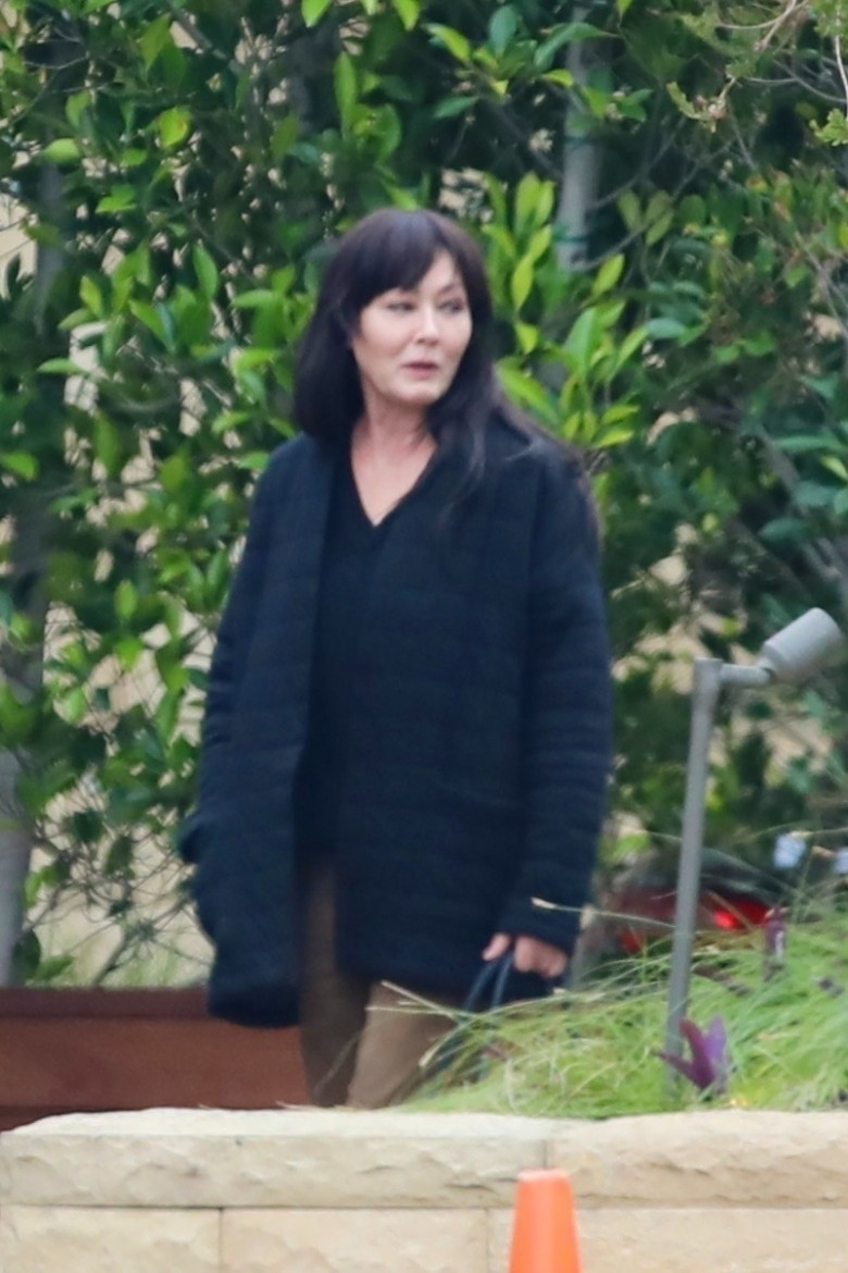 *EXCLUSIVE* Shannen Doherty seen at Soho House Malibu amid health updates