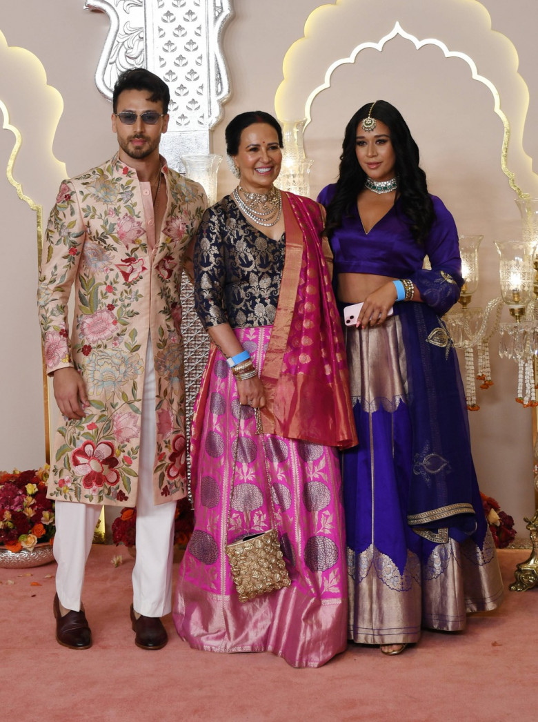 Wedding red carpet of Anant Ambani &amp; Radhika Merchant in Mumbai, India - 12 Jul 2024