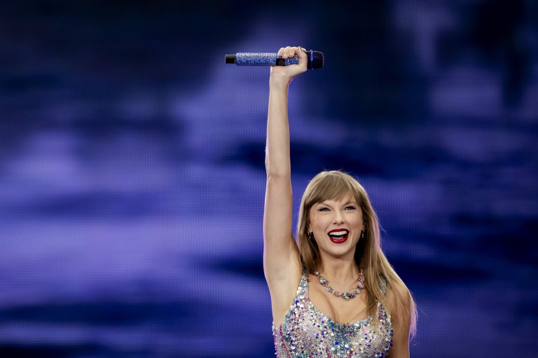 Taylor Swift performs in Amsterdam