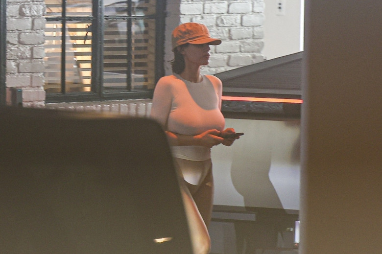 *EXCLUSIVE* Bianca Censori and Kanye West enjoy a fancy meal at Chateau Marmont